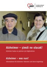 Alzheimer â sÂ¸imdi ne olacak? - Bundesanzeiger Verlag