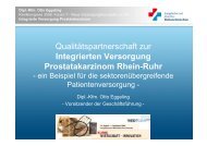 Integrierte Versorgung Prostatakarzinom