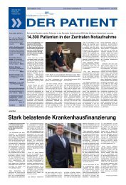 Stark belastende Krankenhausfinanzierung - Kliniken Landkreis ...