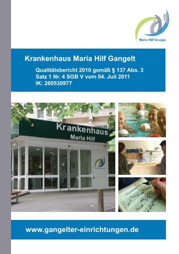 Krankenhaus Maria Hilf Gangelt www.gangelter-einrichtungen.de