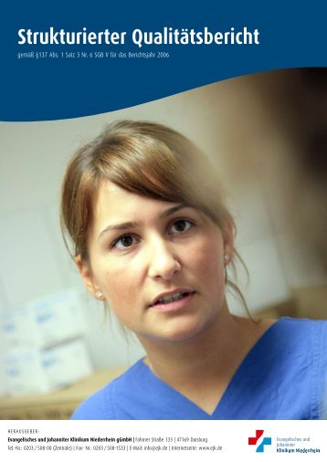 Strukturierter QualitÃ¤tsbericht - Evangelisches Klinikum Niederrhein