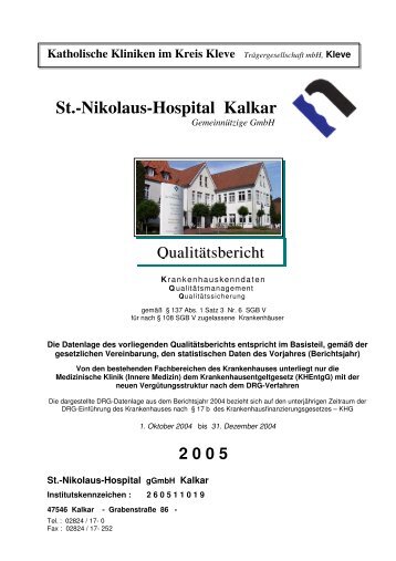 St.-Nikolaus-Hospital Kalkar