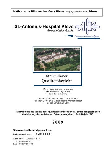 St.-Antonius-Hospital gGmbH Kleve