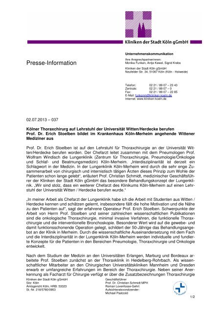 Presse-Information