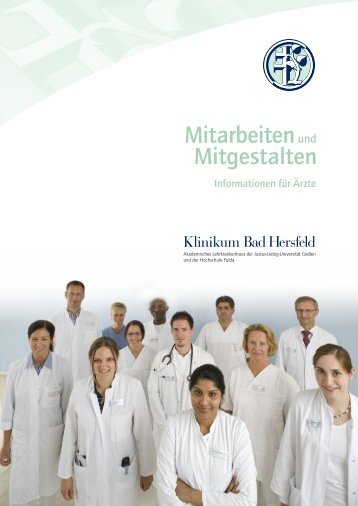 FacharztbroschÃ¼re zum Download - Klinikum Bad Hersfeld GmbH