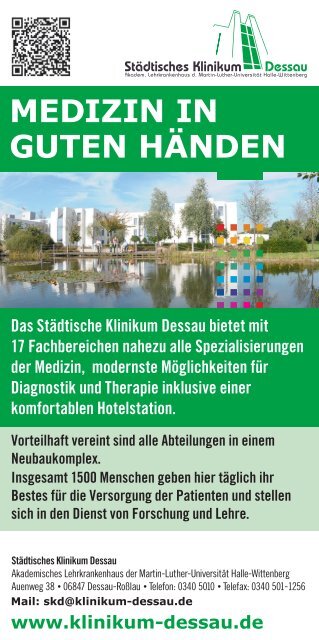 Programmheft-Download - Städtisches Klinikum Dessau