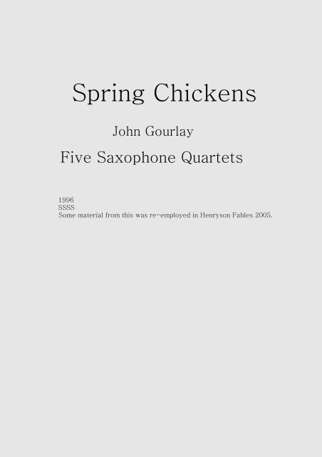 John Gourlay Catalogue March 2014