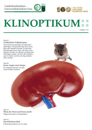 Klinoptikum 01/2013 - LKH-Univ. Klinikum Graz