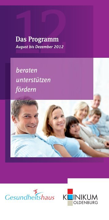 Das Programm beraten unterstÃ¼tzen fÃ¶rdern - im Klinikum Oldenburg