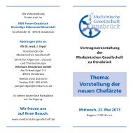 Download Flyer als PDF-Datei - Klinikum OsnabrÃ¼ck