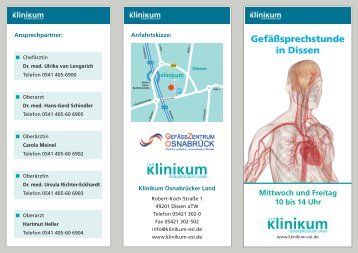 Download Flyer GefÃ¤Ãchirurgie - Klinikum OsnabrÃ¼ck