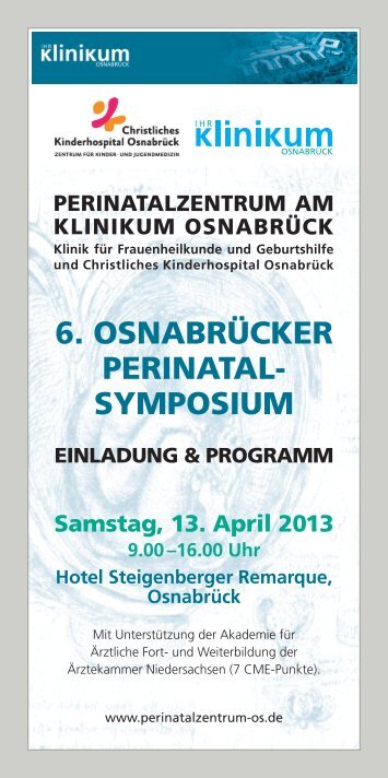 Download Info-Flyer - Klinikum OsnabrÃ¼ck