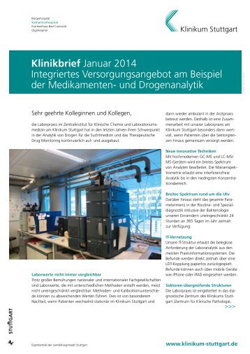 als pdf download (166 KB) - Klinikum Stuttgart