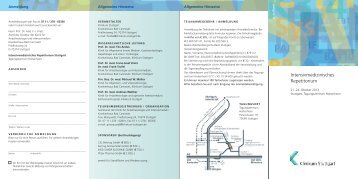 Flyer zum Download (419 KB) - Klinikum Stuttgart