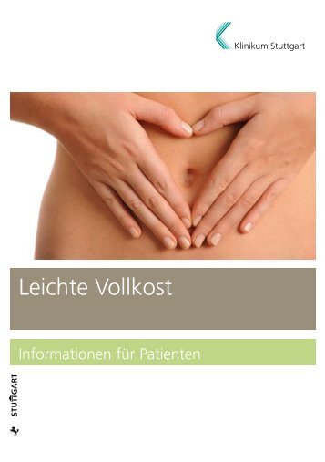 Leichte Vollkost - Klinikum Stuttgart