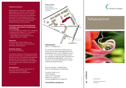 Flyer als PDF (181 KB) - Klinikum Stuttgart
