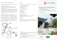 BÃ¼rger fragen - Ãrzte antworten - Klinikum Bielefeld gem. GmbH