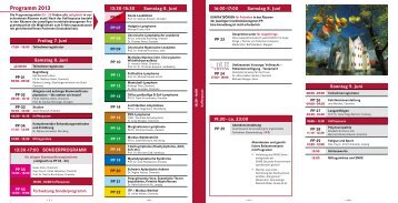 Programm 2013 - Klinikum Chemnitz