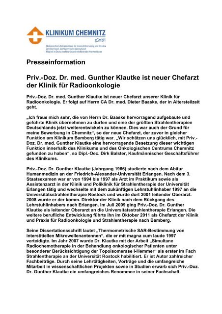 Presseinformation zum Herunterladen ( 29 KB PDF Format )