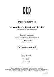 Adrenaline - Sensitive - ELISA - DLD Diagnostika GmbH