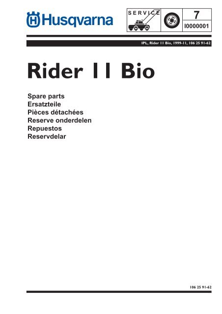 IPL, Rider 11 Bio, 1999-11 - Husqvarna