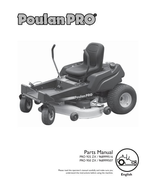 IPL, ZERO TURN, PZ 4824, PZ 5426, 968999507  - Husqvarna
