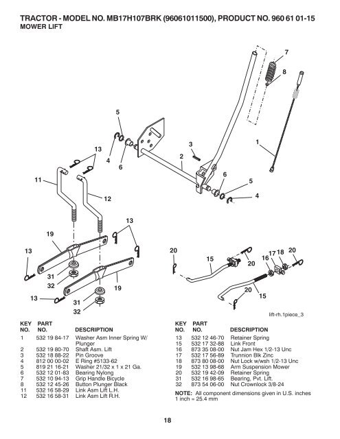 repair parts manual - Klippo