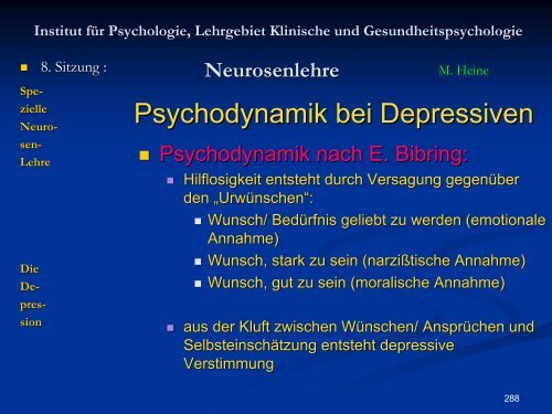 Neurosenlehre - Klinische und Gesundheitspsychologie