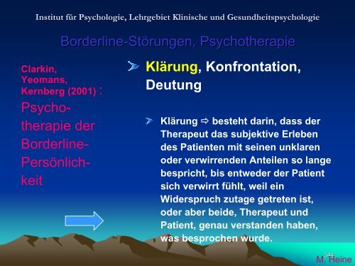 Neurosenlehre - Klinische und Gesundheitspsychologie