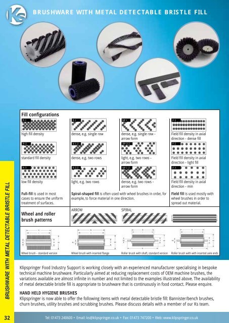 Specialist suppliers to the food and beverage industry - Klipspringer