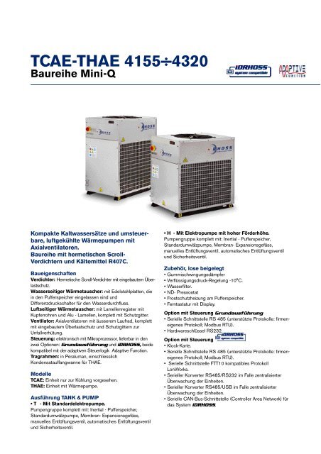 TCAE-THAE 4155Ã·4320 Baureihe Mini-Q