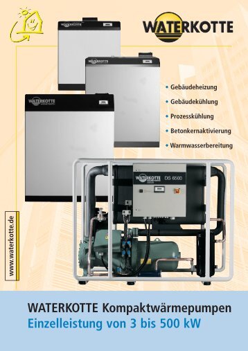 WATERKOTTE KompaktwÃ¤rmepumpen Einzelleistung von 3 bis 500 ...