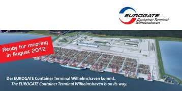 Der EUROGATE Container Terminal Wilhelmshaven ... - KLOK eV