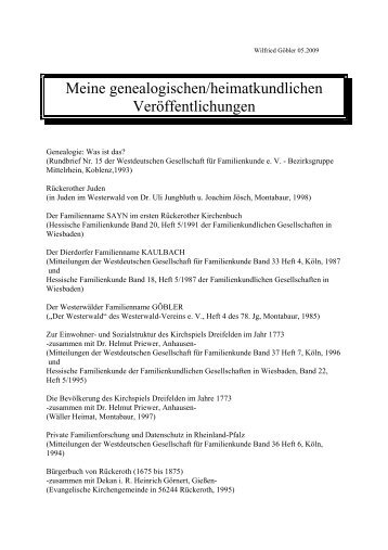 Ãbersicht auch als PDF-Datei - Karl- Ludwig Schmidt