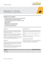 Kl berfluid C-F 3 M Ultra - KlÃ¼ber Lubrication