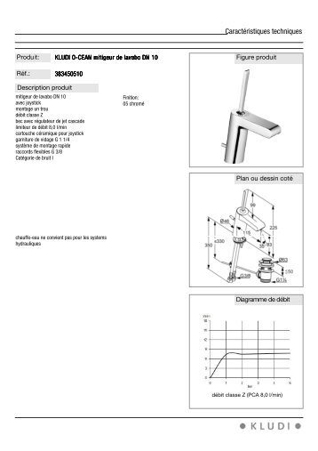 CaractÃ©ristiques techniques - kludi