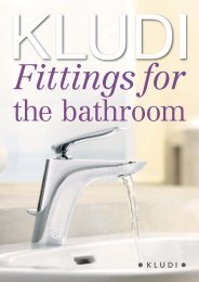 Fittings for the bathroom 2011 - kludi