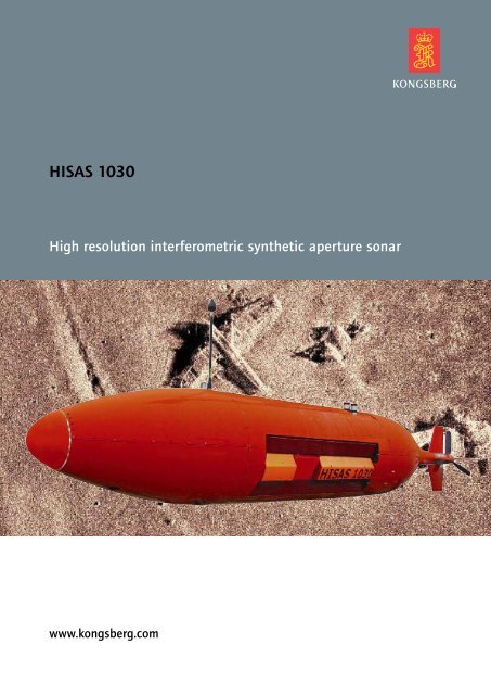 High resolution inferferometric synthetic aperture sonar, HISAS