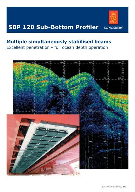 SBP 120 Sub-Bottom Profiler - Kongsberg Maritime