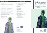 Flyer Symposium - und MesseBÃ¼ro Lentzsch GmbH
