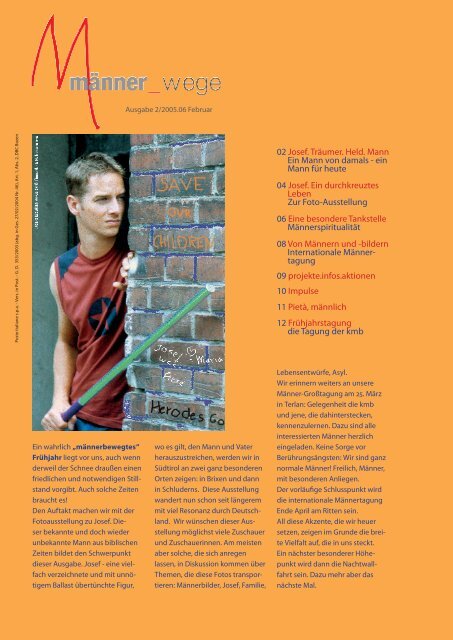 Ausgabe 2/2005.06 Februar - Katholische MÃ¤nnerbewegung