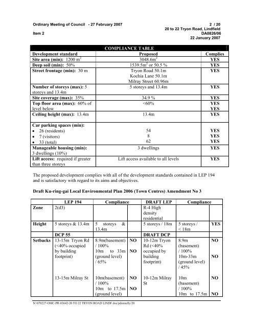 27 February 2007 - Ordinary Meeting of Council (pdf. 14MB)