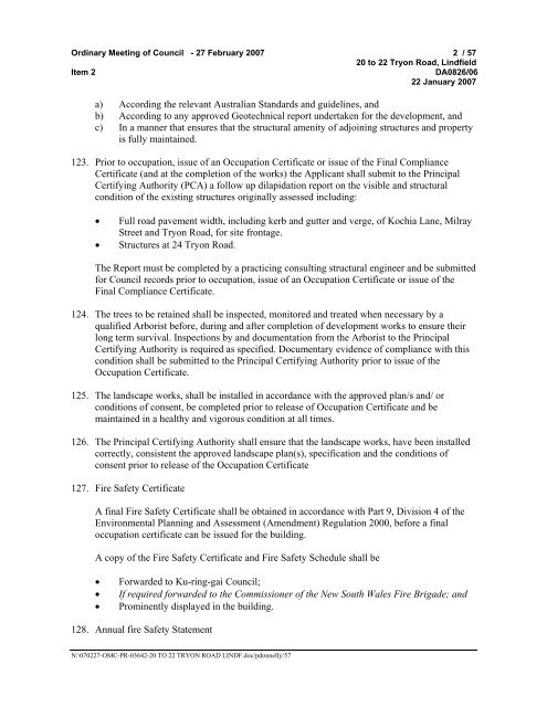 27 February 2007 - Ordinary Meeting of Council (pdf. 14MB)