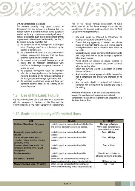 The Firs Estate Cottage - Draft Plan of Management - Ku-ring-gai ...