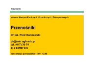 PrzenoÅniki - kmg.agh.edu.pl - AGH