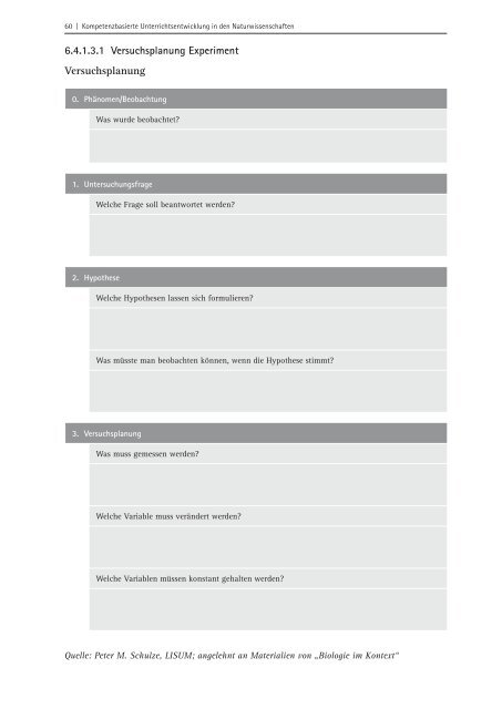 Versuchsplan Example E1-3-1_Versuchsplanu.. - KMK-Projekt Format