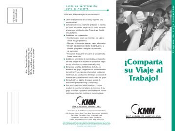 Â¡Comparta su Viaje al Trabajo! - Keep Middlesex Moving