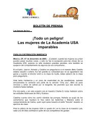 La Academia USA Boletin de Prensa - KMSG TV