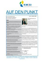 AUF DEN PUNKT - Kompetenzregion Mittelstand Siegen-Wittgenstein