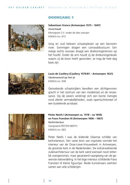 bezoekersgids bij de tentoonstelling (PDF, 3,42 MB) - Koninklijk ...